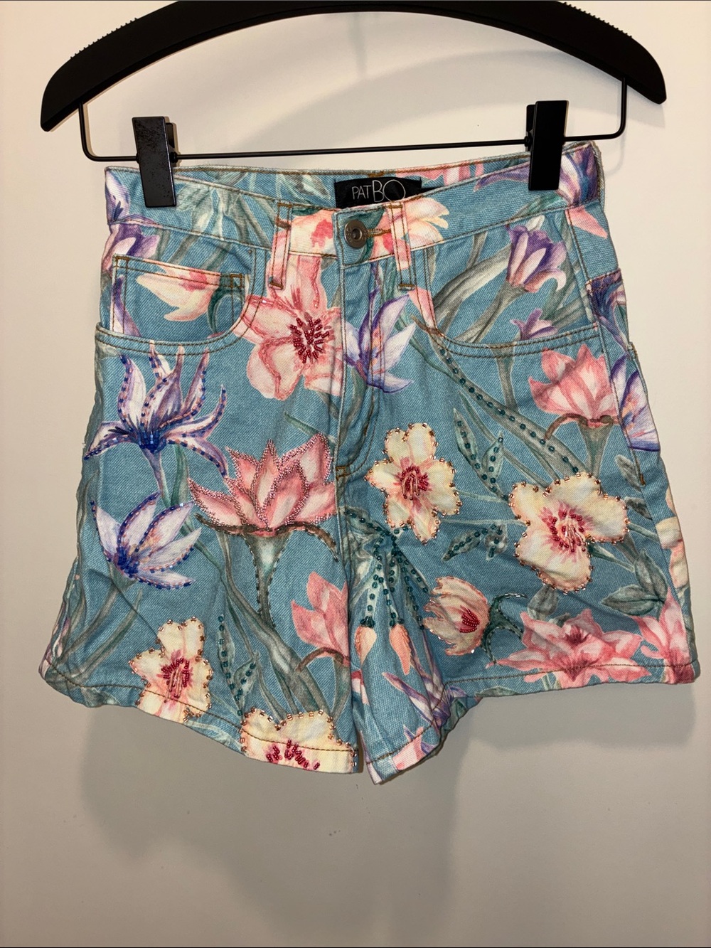 PatBO AMARYLLIS DENIM SHORT